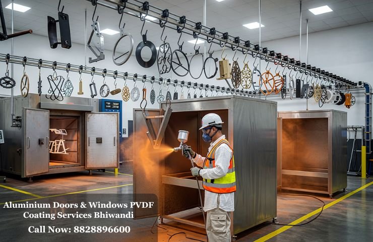Aluminium Doors & Windows PVDF Coating Services Bhiwandi