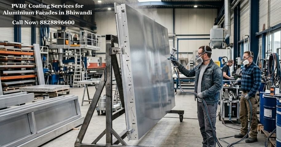 PVDF Coating Services for Aluminium Facades in Bhiwandi