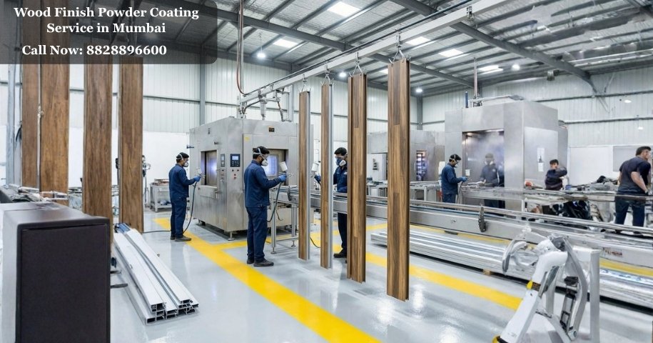Wood Finish Powder Coating Service in Mumbai