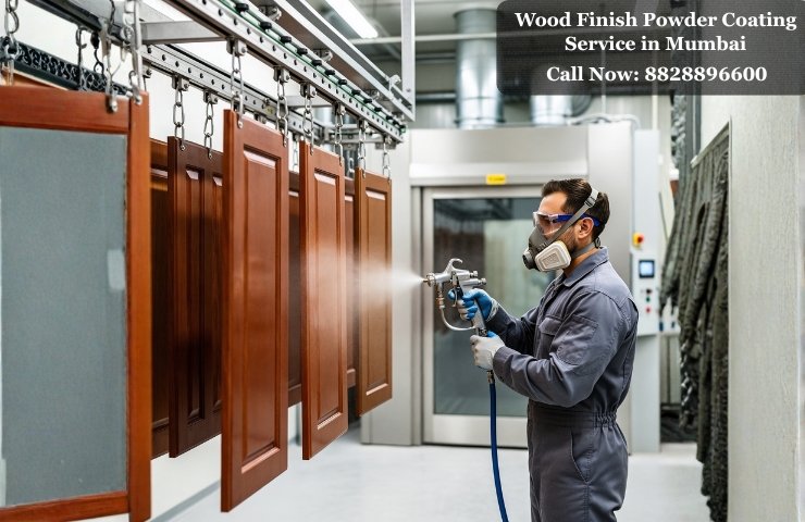 Wood Finish Powder Coating Service in Mumbai