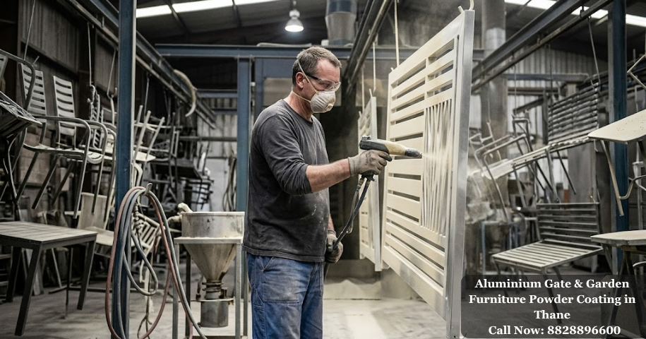 Aluminium Gate & Garden Furniture Powder Coating in Thane