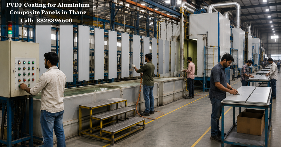 PVDF Coating for Aluminium Composite Panels in Thane