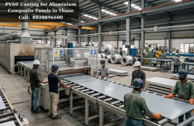 PVDF Coating for Aluminium Composite Panels in Thane