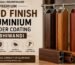 Premium Wood Finish Aluminium Powder Coating in Bhiwandi