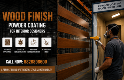 Wood Finish Powder Coating for Interior Designers in Thane