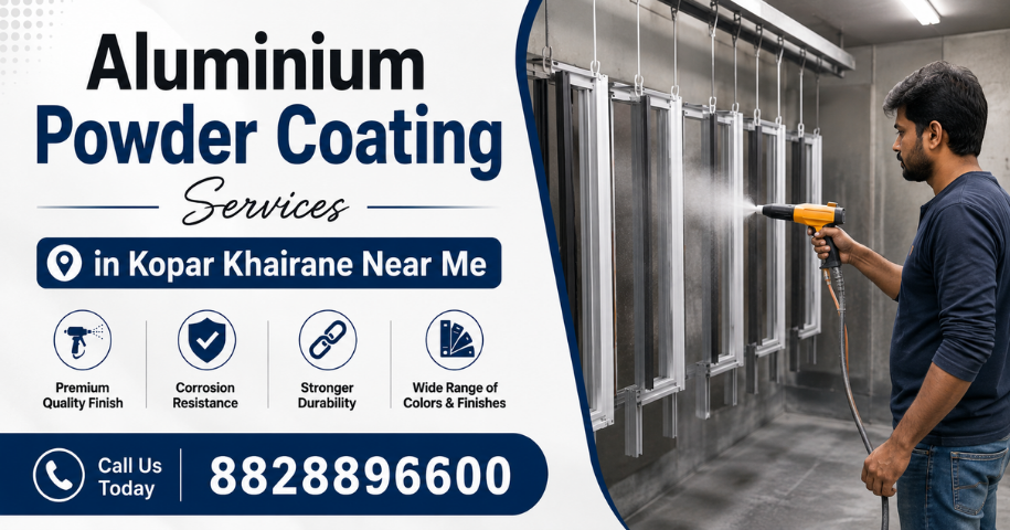 Aluminium Powder Coating Services in Kopar Khairane Near Me