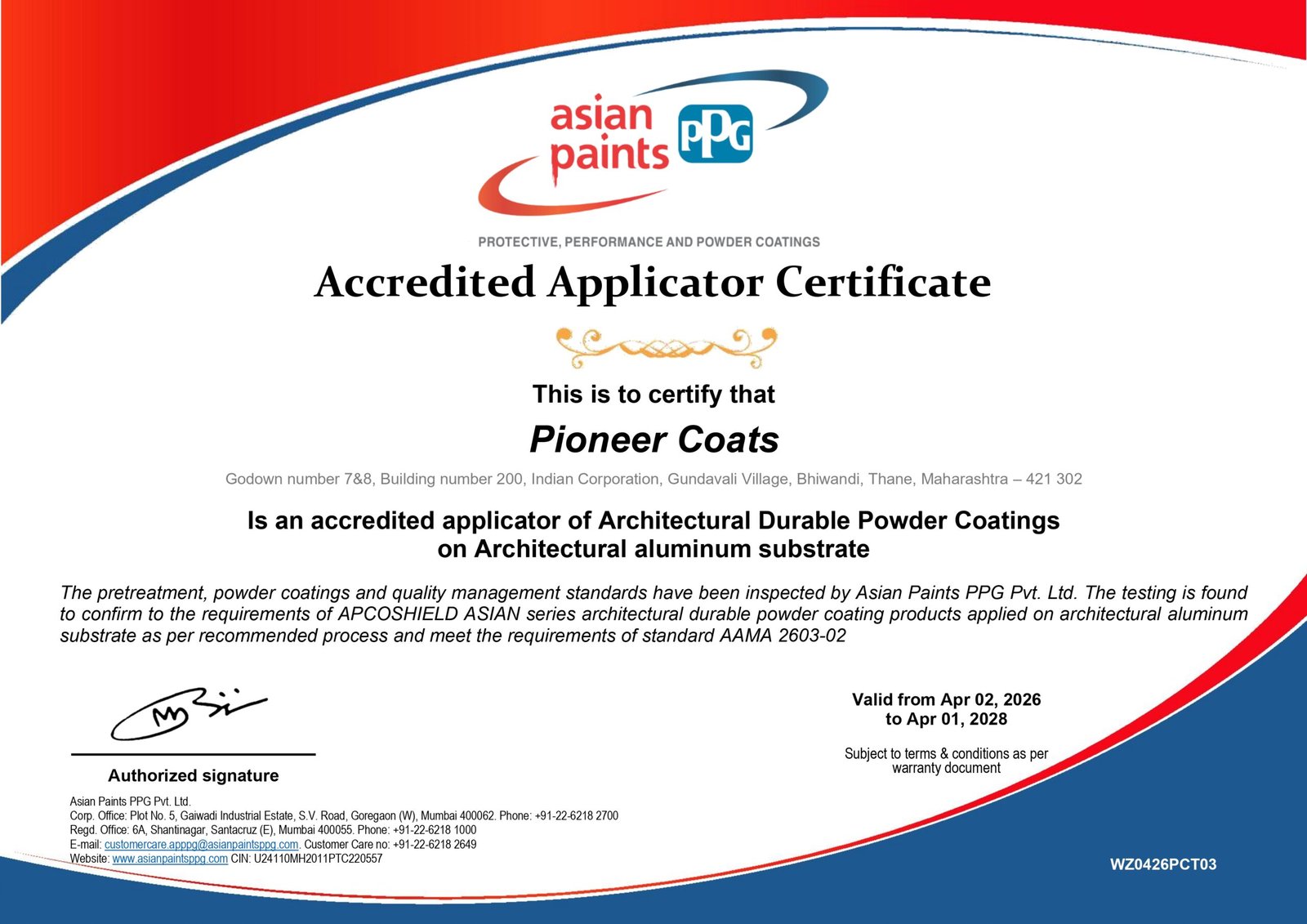 Applicator Authorization Certificate NZ0426PCT03 - Pioneer Coats_page-0001