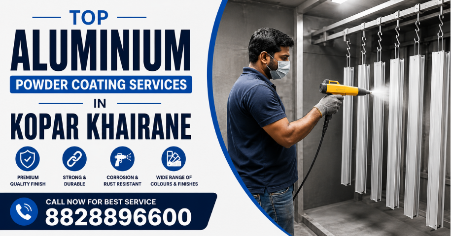 Top Aluminium Powder Coating Services in Kopar Khairane