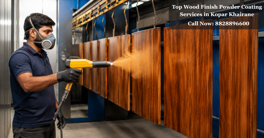 Top Wood Finish Powder Coating Services in Kopar Khairane