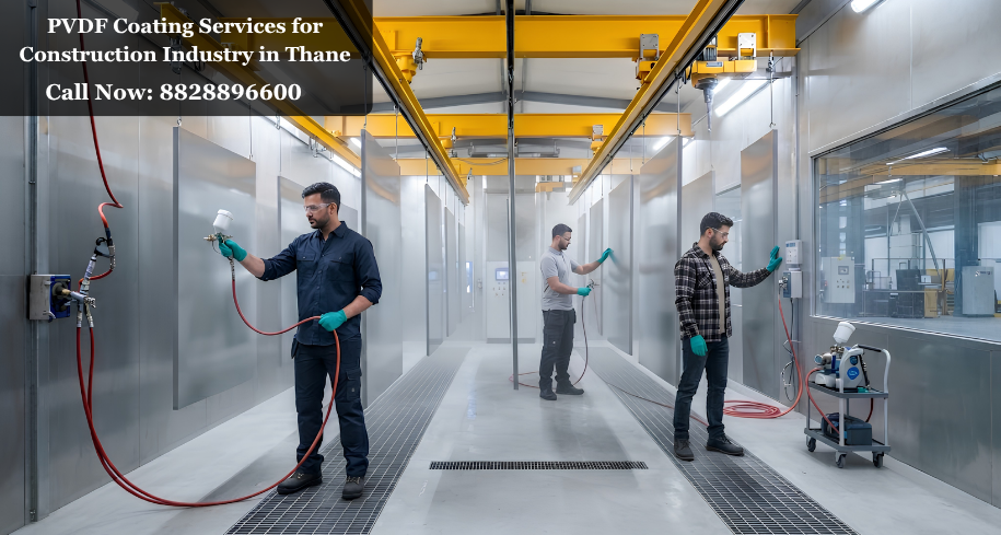 PVDF Coating Services for Construction Industry in Thane