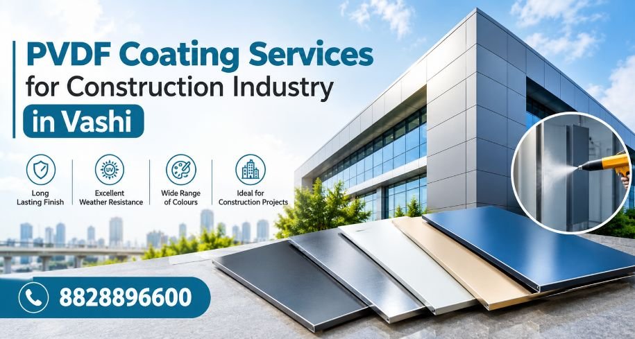 PVDF Coating Services for Construction Industry in Vashi